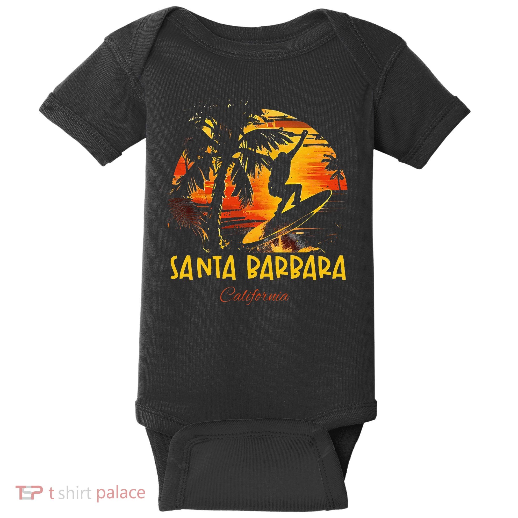 Santa Barbara California Baby Bodysuit