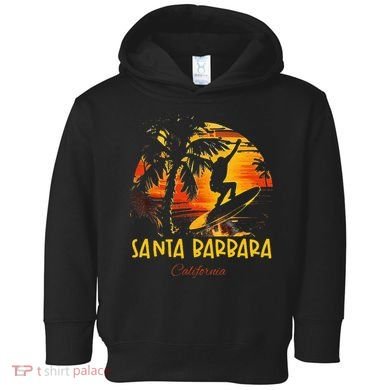 Santa Barbara California Toddler Hoodie