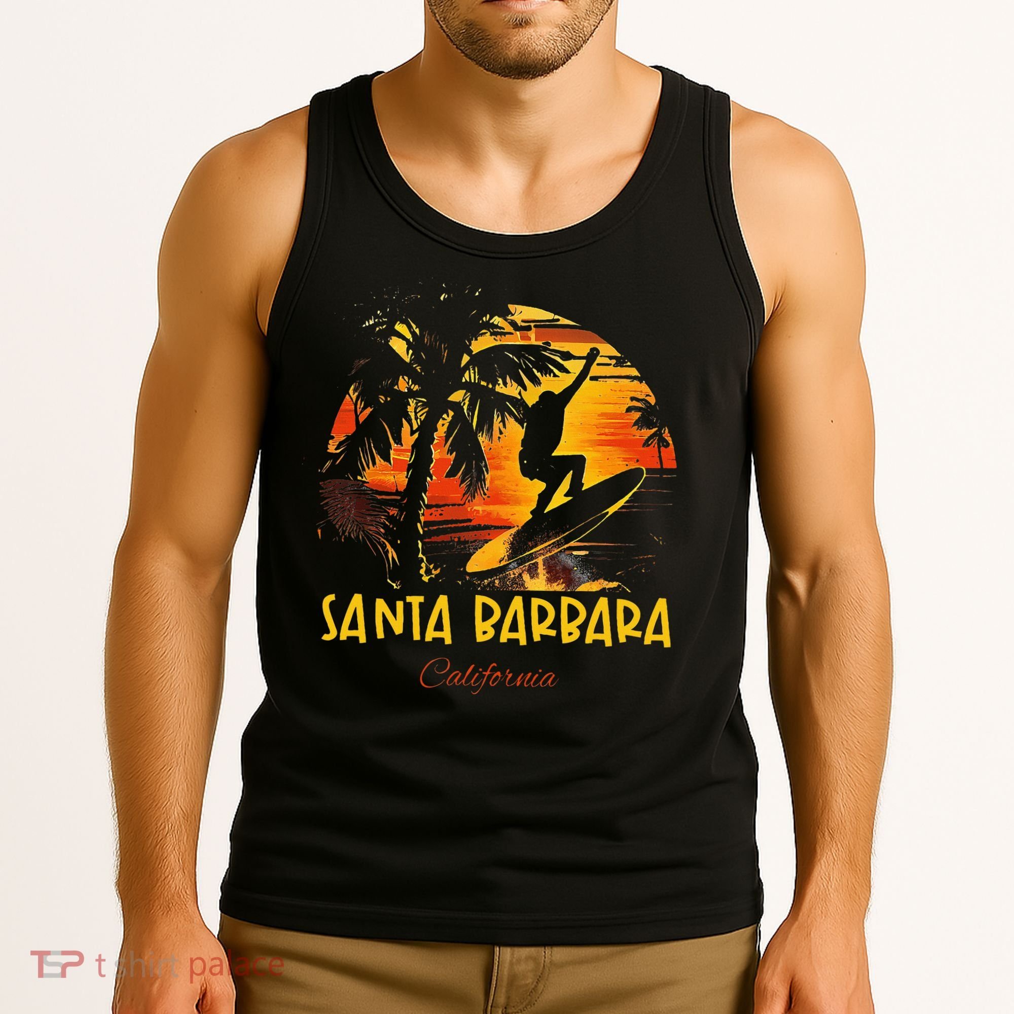 Santa Barbara California Tank Top