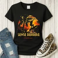 Santa Barbara California Women's T-Shirt thumb 3