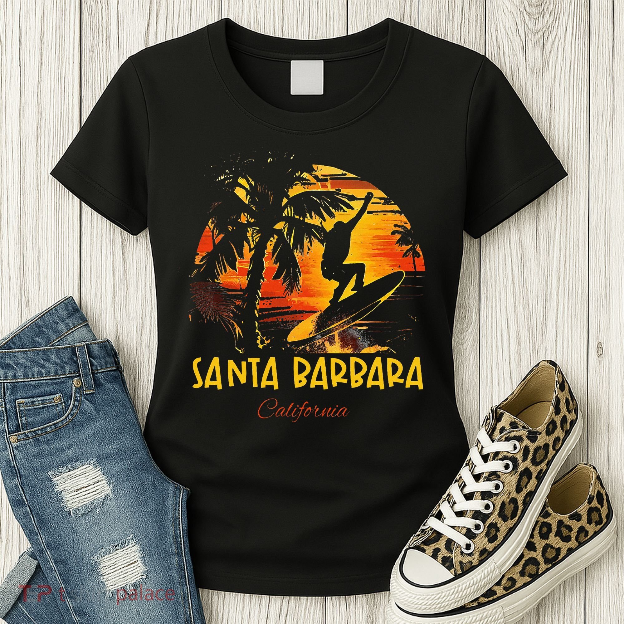 Santa Barbara California Women's T-Shirt