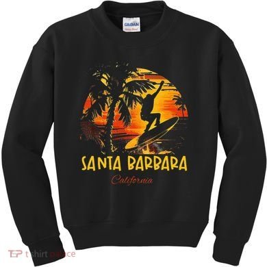 Santa Barbara California Kids Sweatshirt