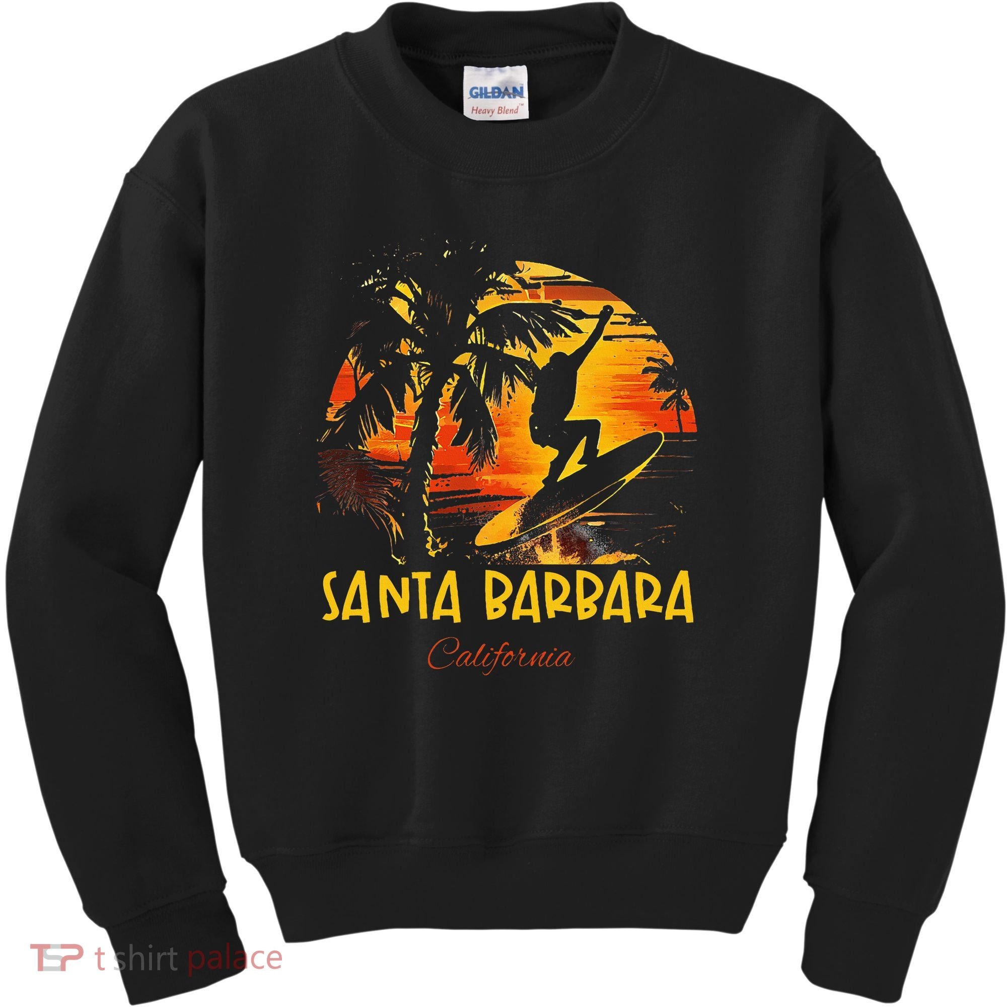 Santa Barbara California Kids Sweatshirt