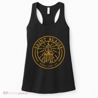 St Blaise Candle Catholic Saint Women's Tank Top thumb 0
