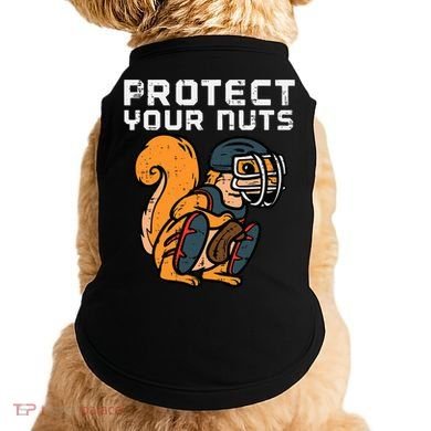 Squirrel Baseball Catcher Protect Your Nuts Doggie Tank