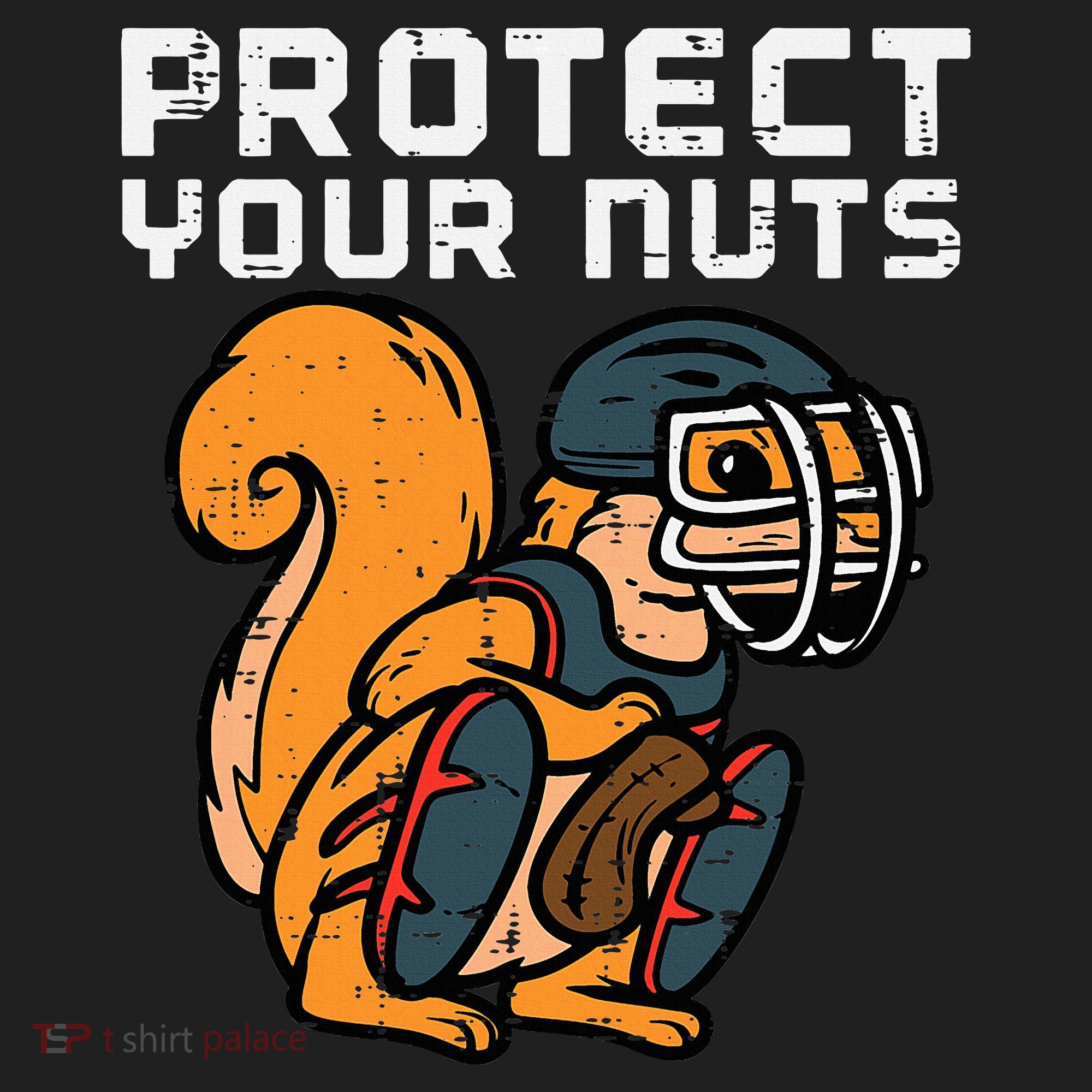 Squirrel Baseball Catcher Protect Your Nuts Hat