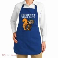 Squirrel Baseball Catcher Protect Your Nuts Apron thumb 2