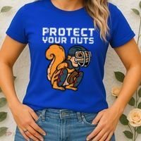 Squirrel Baseball Catcher Protect Your Nuts Women's T-Shirt thumb 2