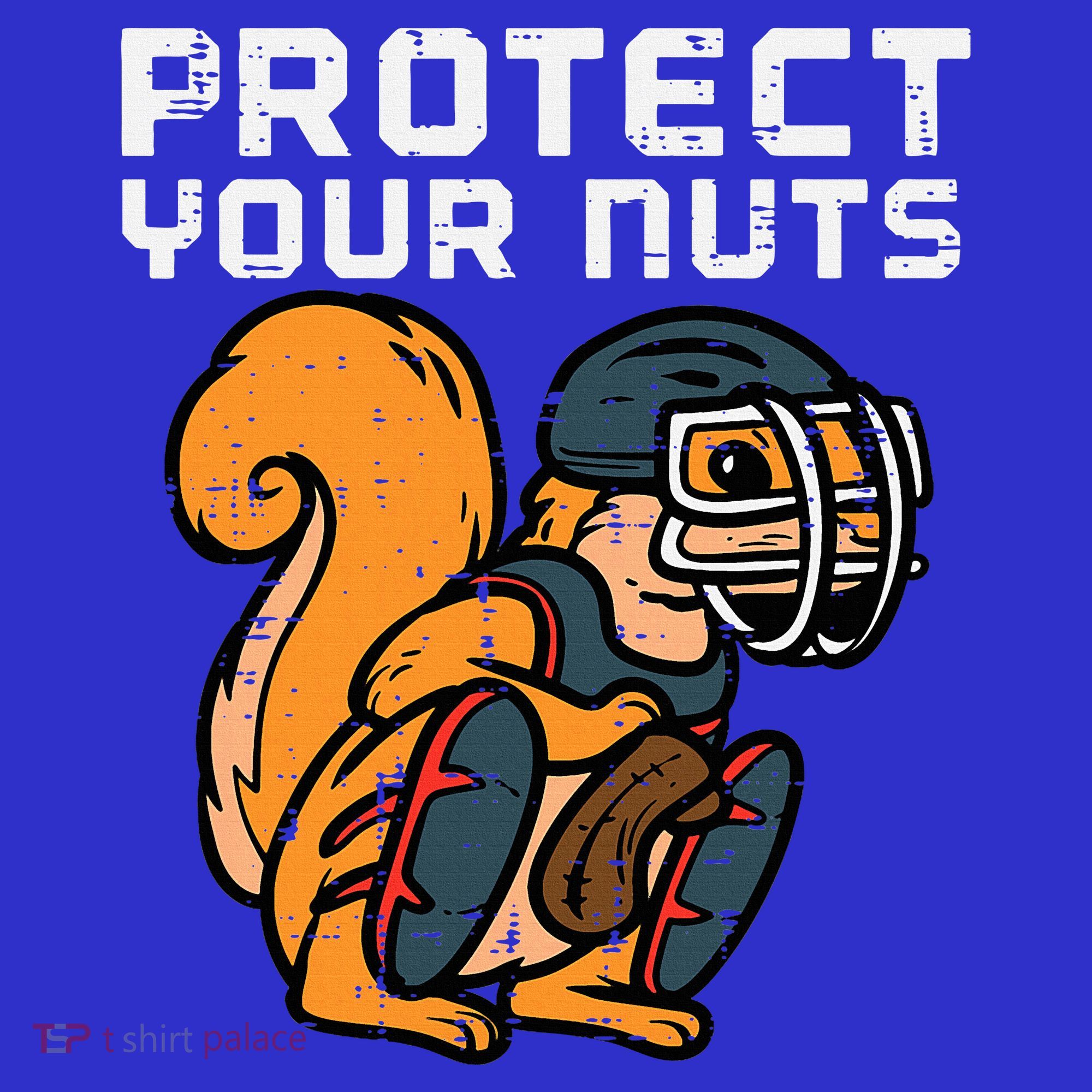 Squirrel Baseball Catcher Protect Your Nuts Kids Hoodie