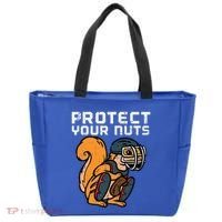 Squirrel Baseball Catcher Protect Your Nuts Tote Bag thumb 0