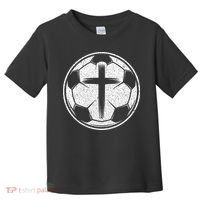 Soccer Ball Christian Cross Toddler T-Shirt thumb 0