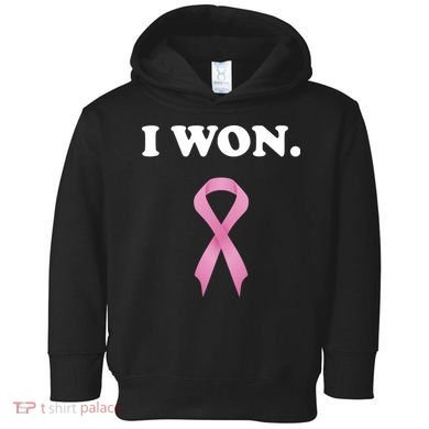 Breast Cancer Survivor Toddler Hoodie