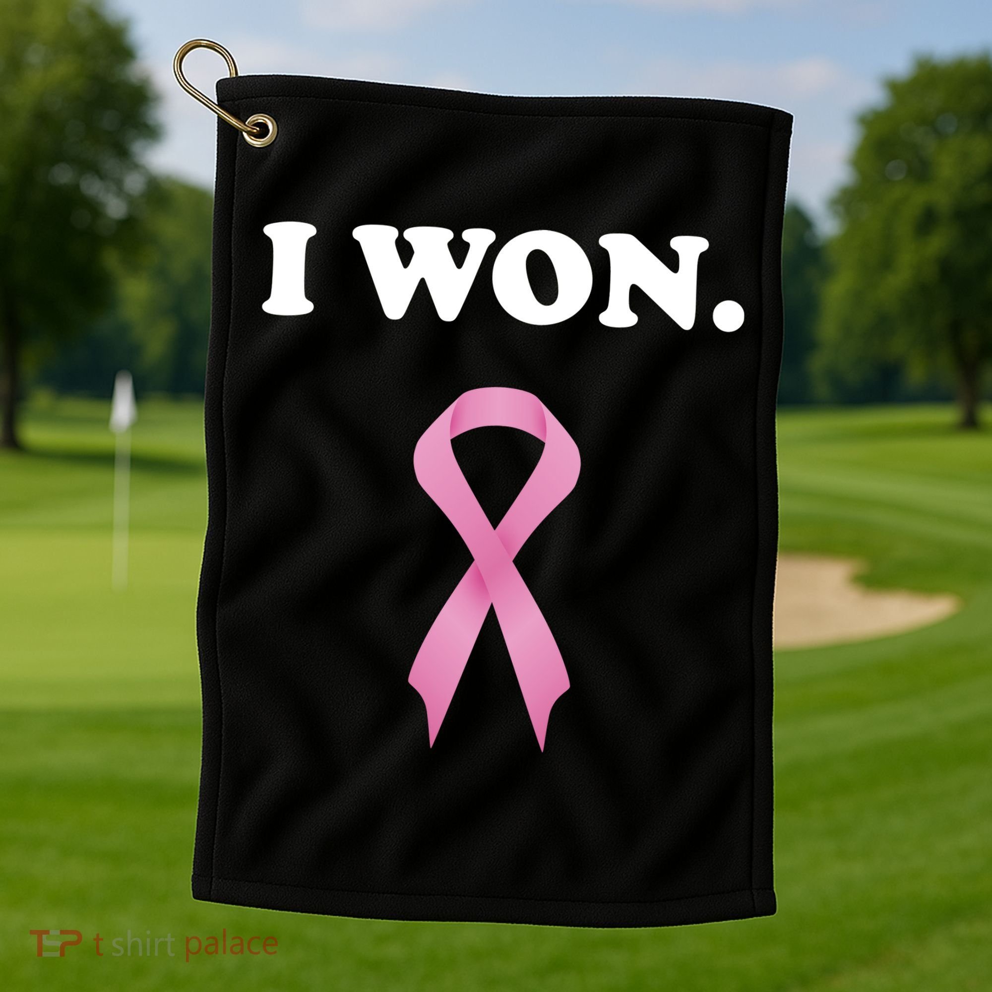 Breast Cancer Survivor Golf Towel