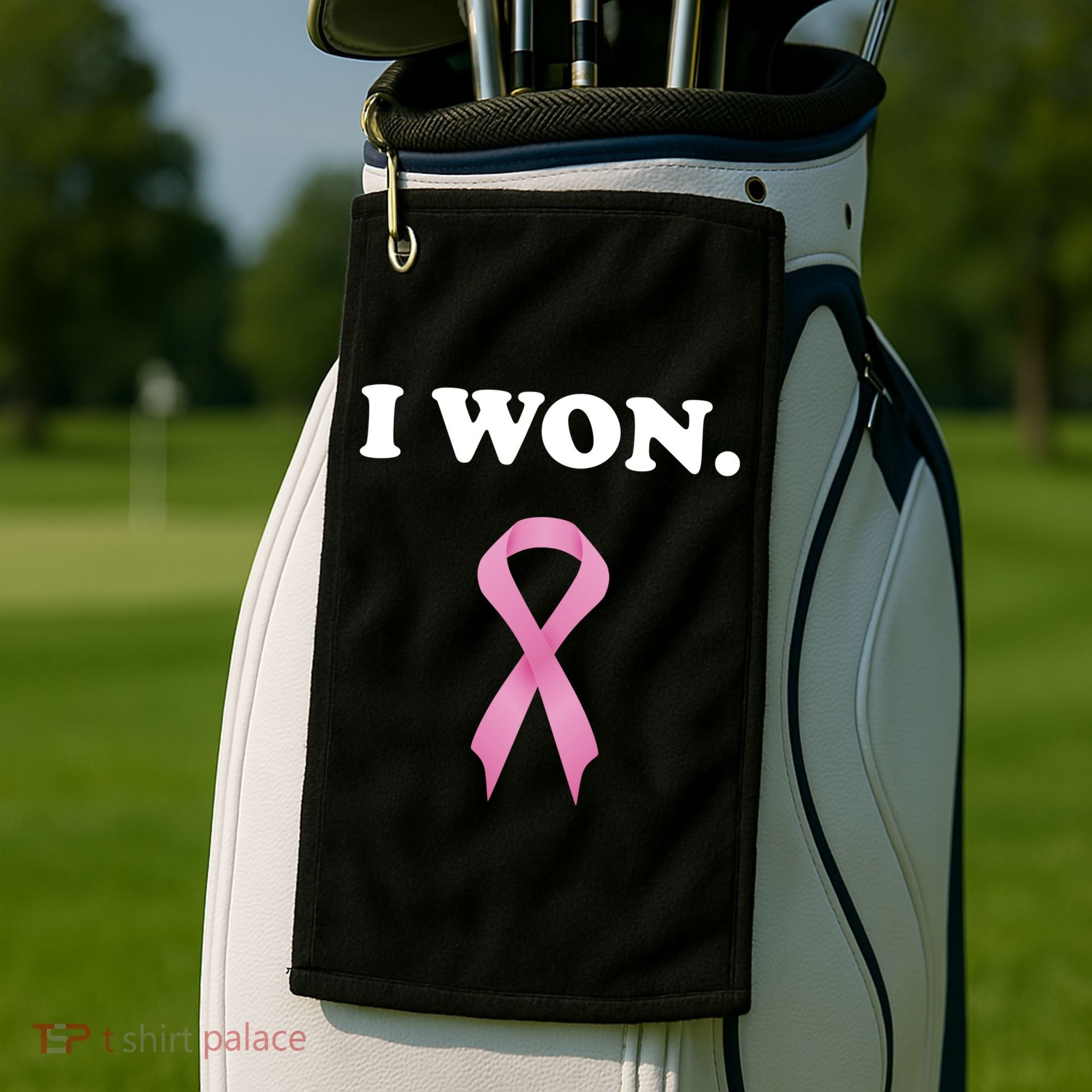 Breast Cancer Survivor Golf Towel