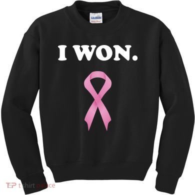 Breast Cancer Survivor Kids Sweatshirt