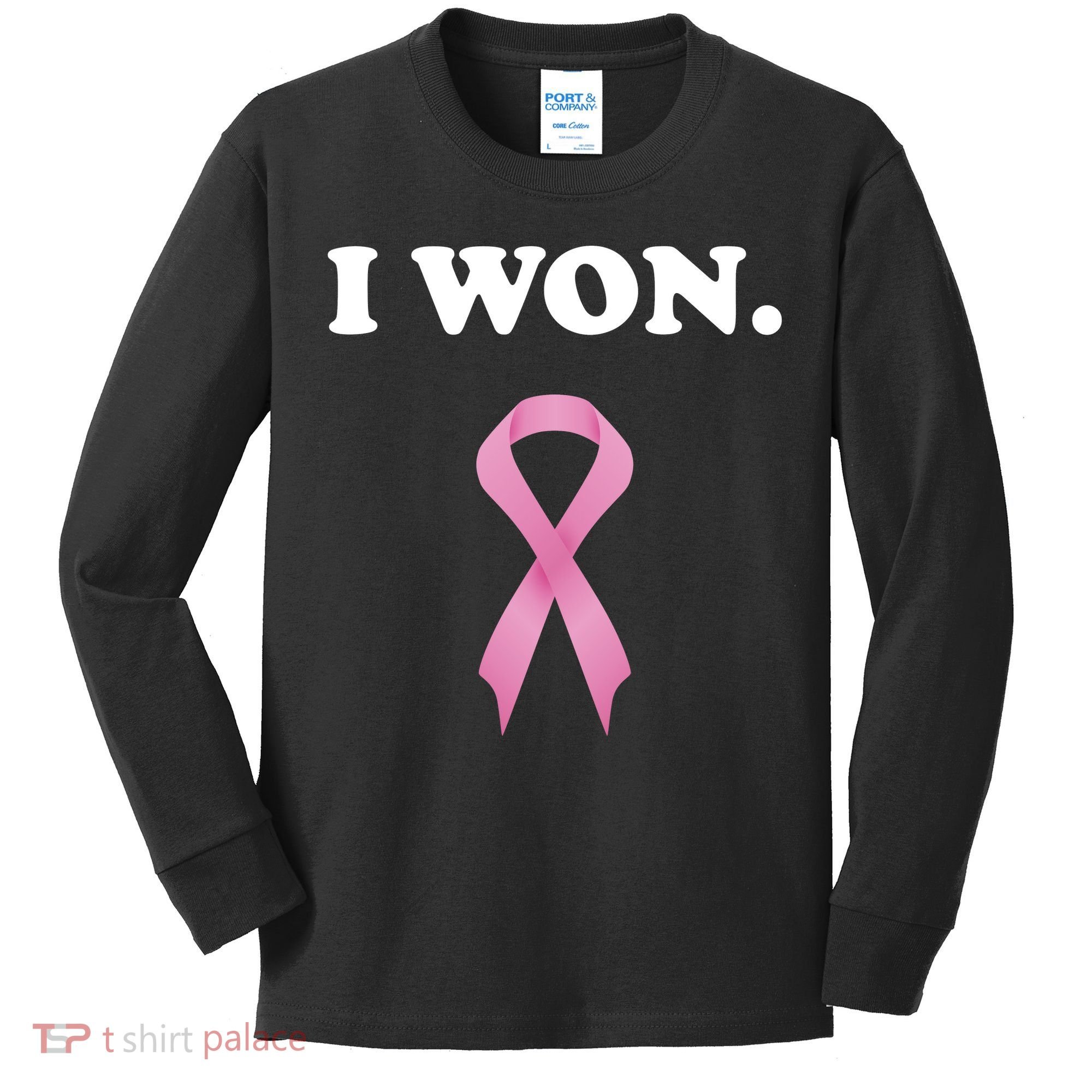 Breast Cancer Survivor Kids Long Sleeve Shirt
