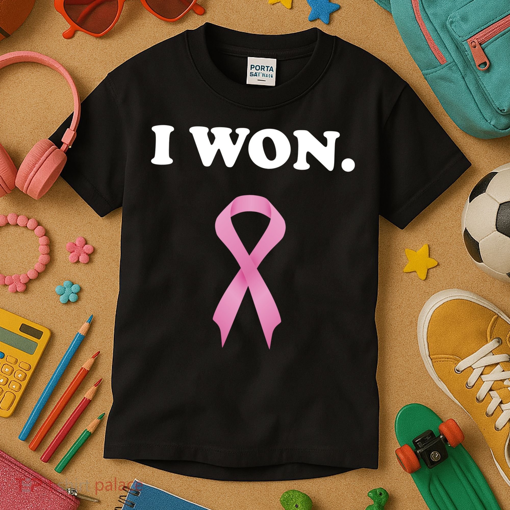Breast Cancer Survivor Kids T-Shirt