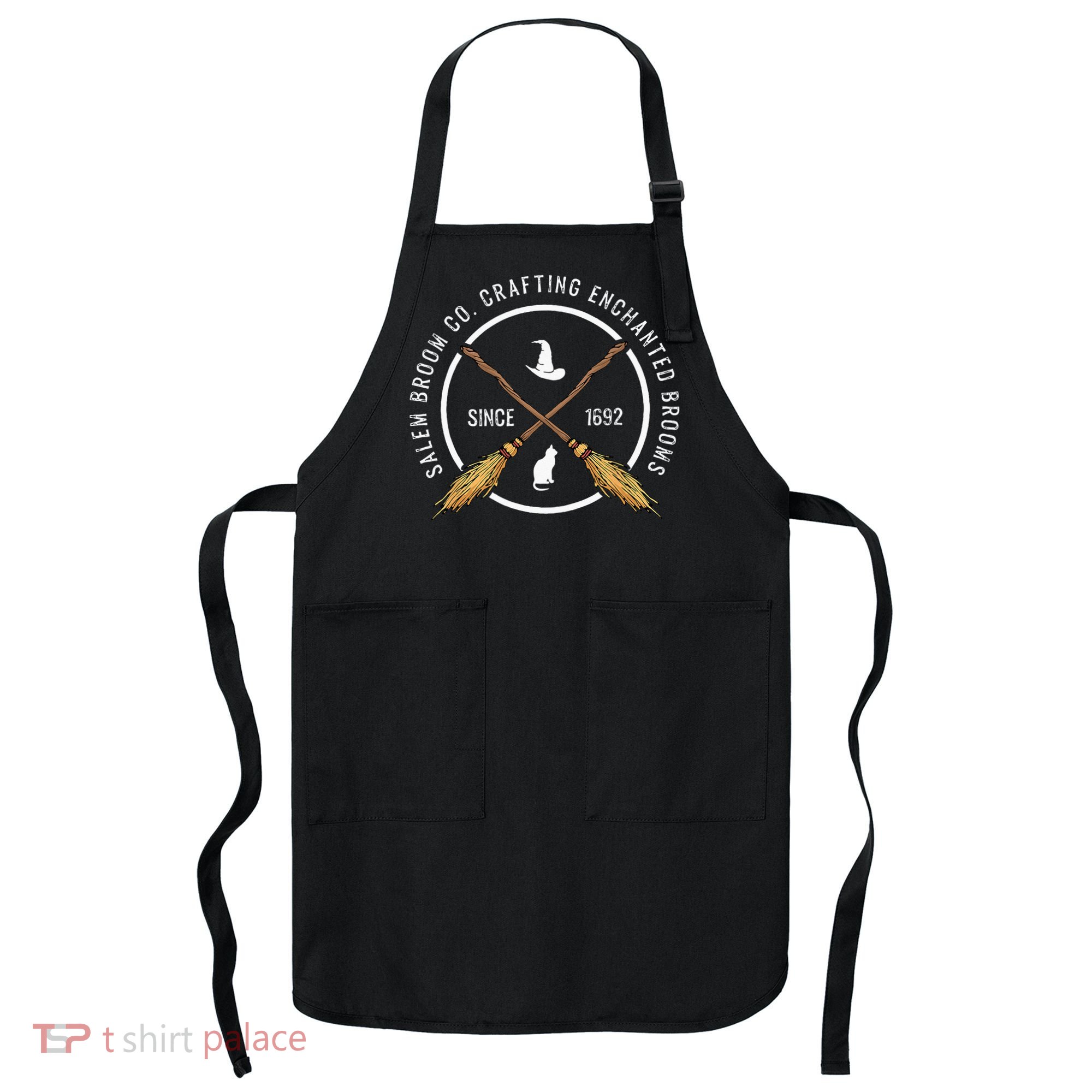 Salem Broom Company For A Witch Fan Apron