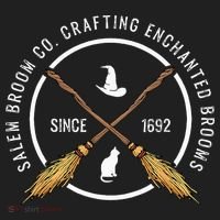 Salem Broom Company For A Witch Fan Hat thumb 2