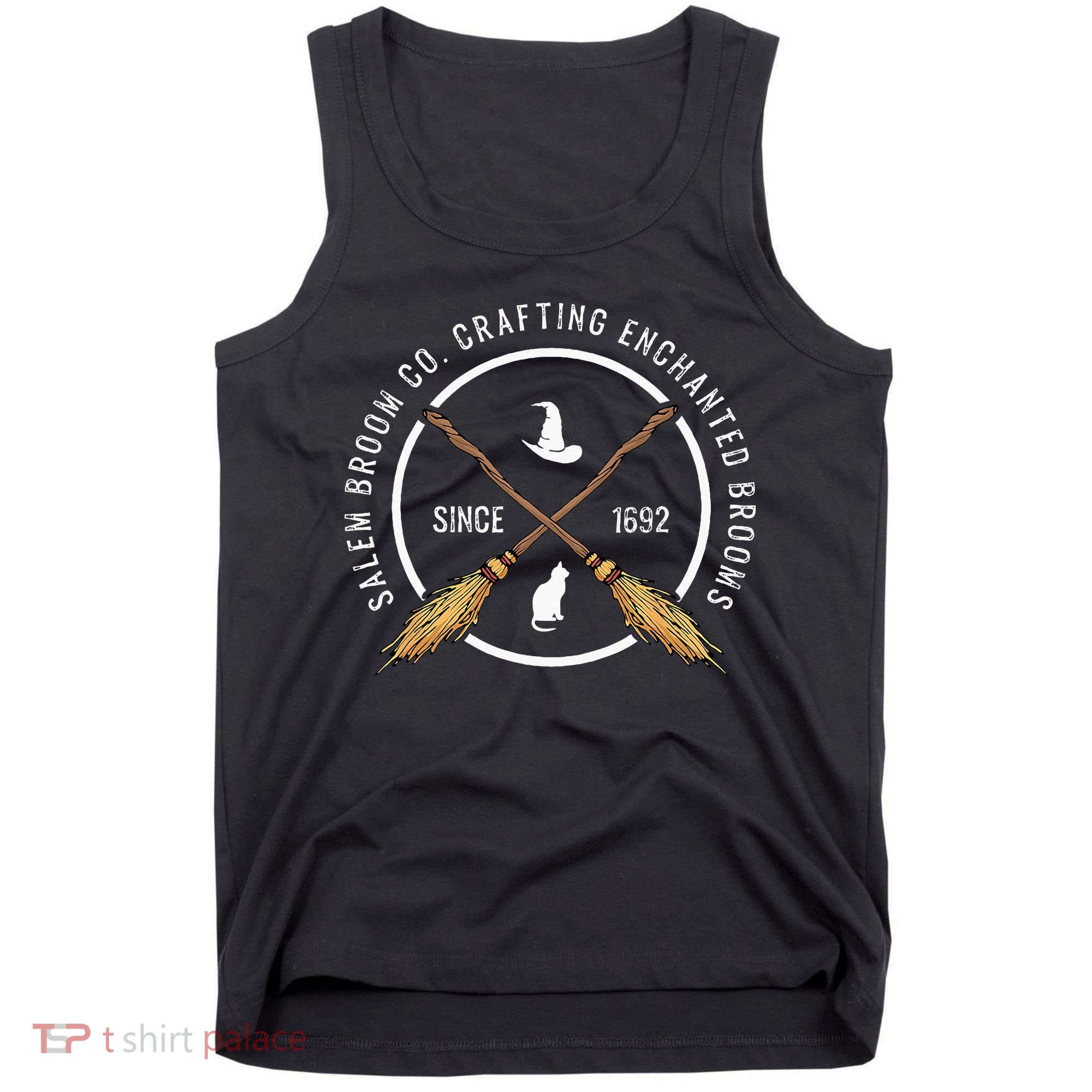 Salem Broom Company For A Witch Fan Tank Top