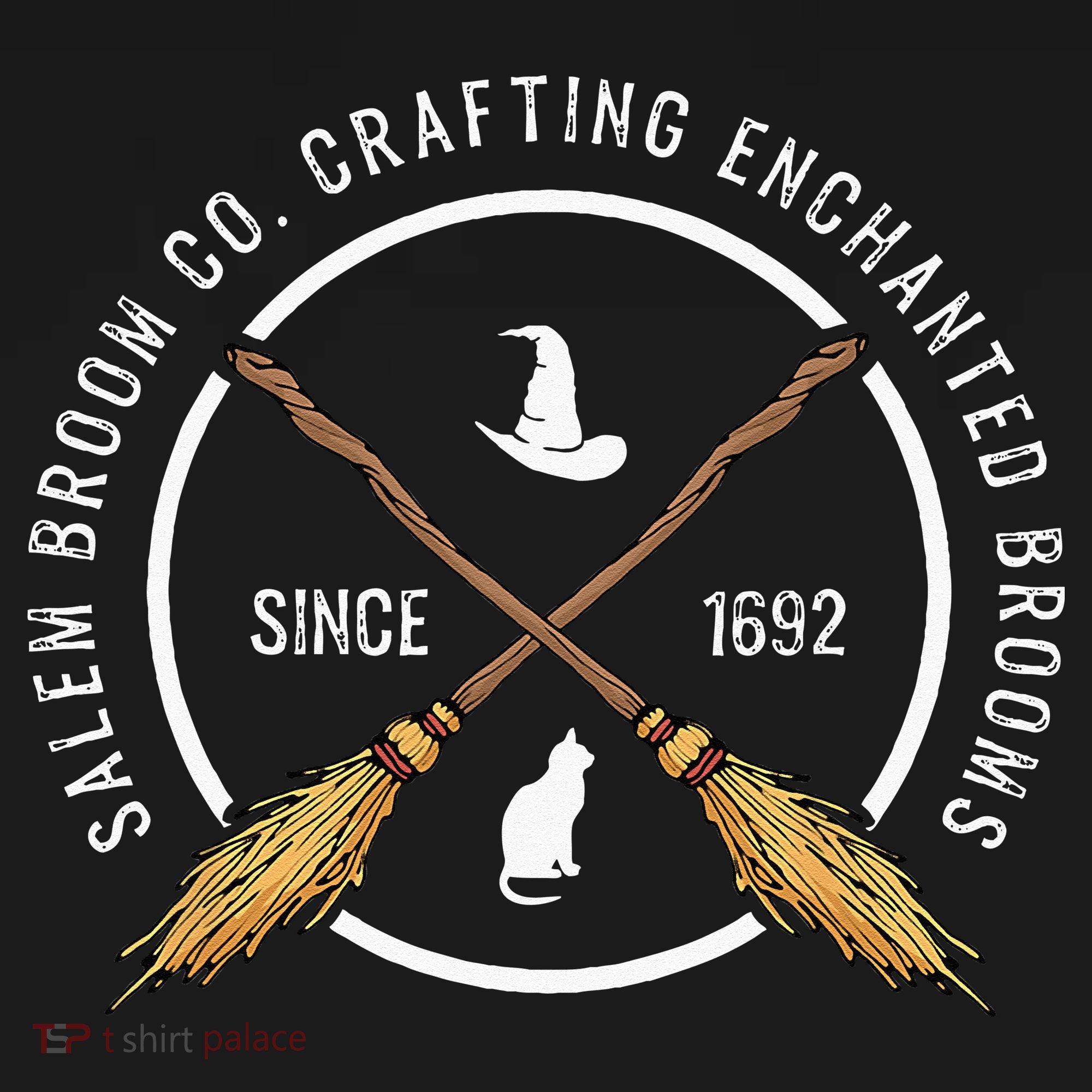 Salem Broom Company For A Witch Fan Visor