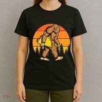 Sasquatch Bigfoot Carrying Taco Funny Cinco De Mayo T-Shirt thumb 4