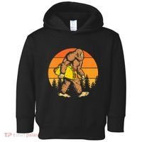 Sasquatch Bigfoot Carrying Taco Funny Cinco De Mayo Toddler Hoodie thumb 0