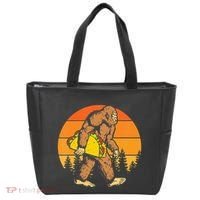 Sasquatch Bigfoot Carrying Taco Funny Cinco De Mayo Tote Bag thumb 0