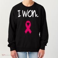 Survivor Breast Cancer Awareness Pink Ribbon Gift Women's Sweatshirt thumb 0