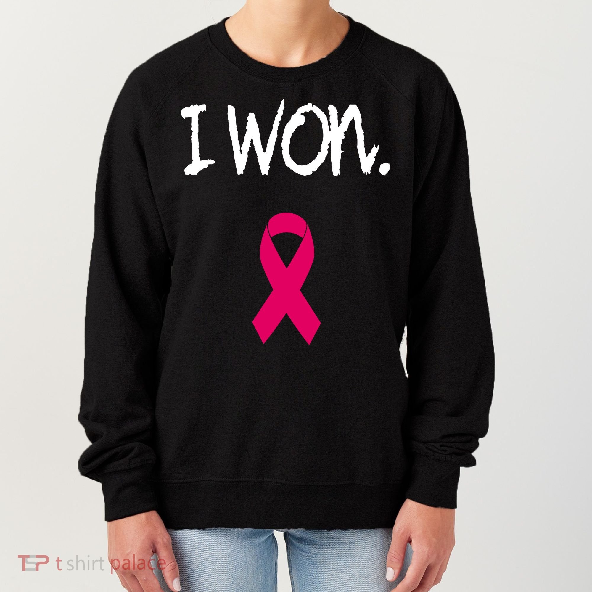 Survivor Breast Cancer Awareness Pink Ribbon Gift Women's Sweatshirt