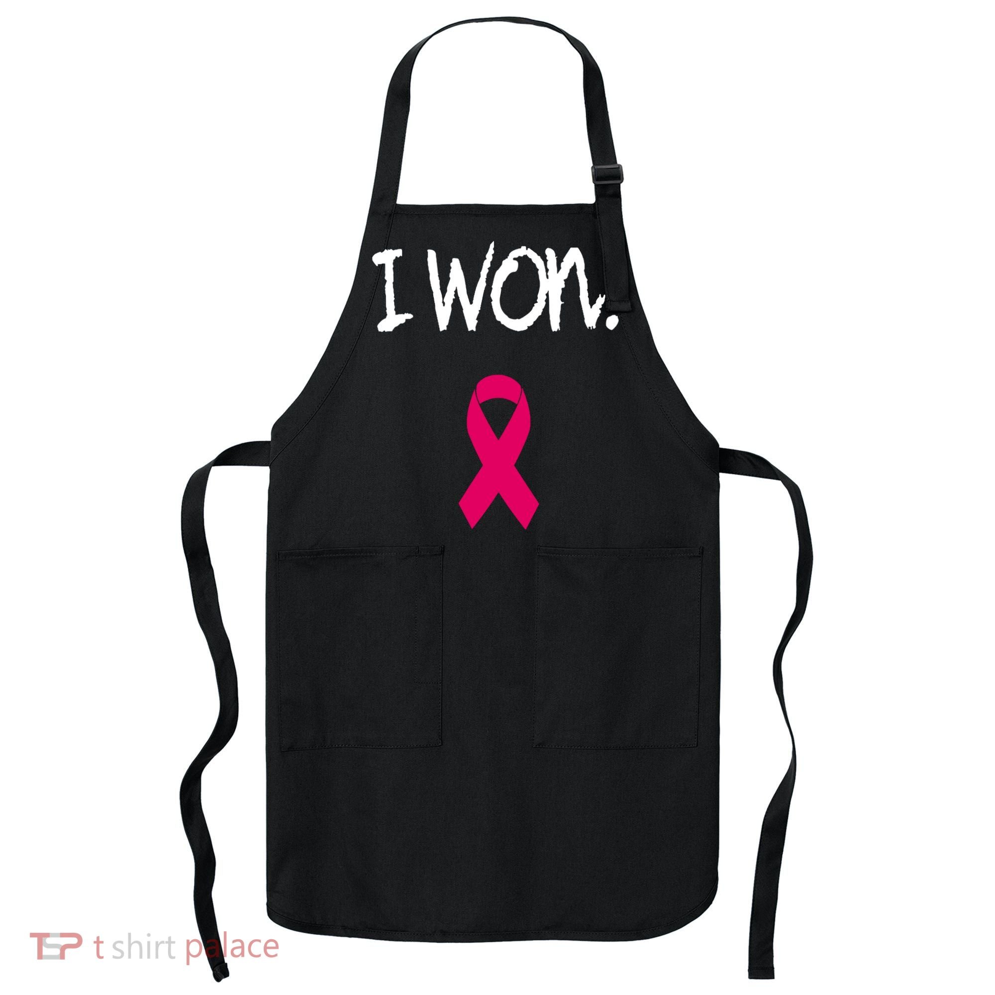 Survivor Breast Cancer Awareness Pink Ribbon Gift Apron