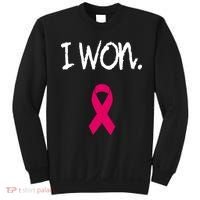 Survivor Breast Cancer Awareness Pink Ribbon Gift Sweatshirt thumb 0