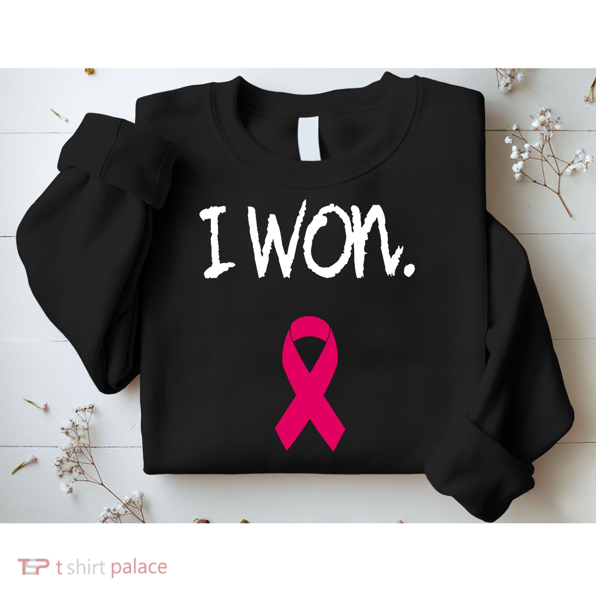 Survivor Breast Cancer Awareness Pink Ribbon Gift Sweatshirt
