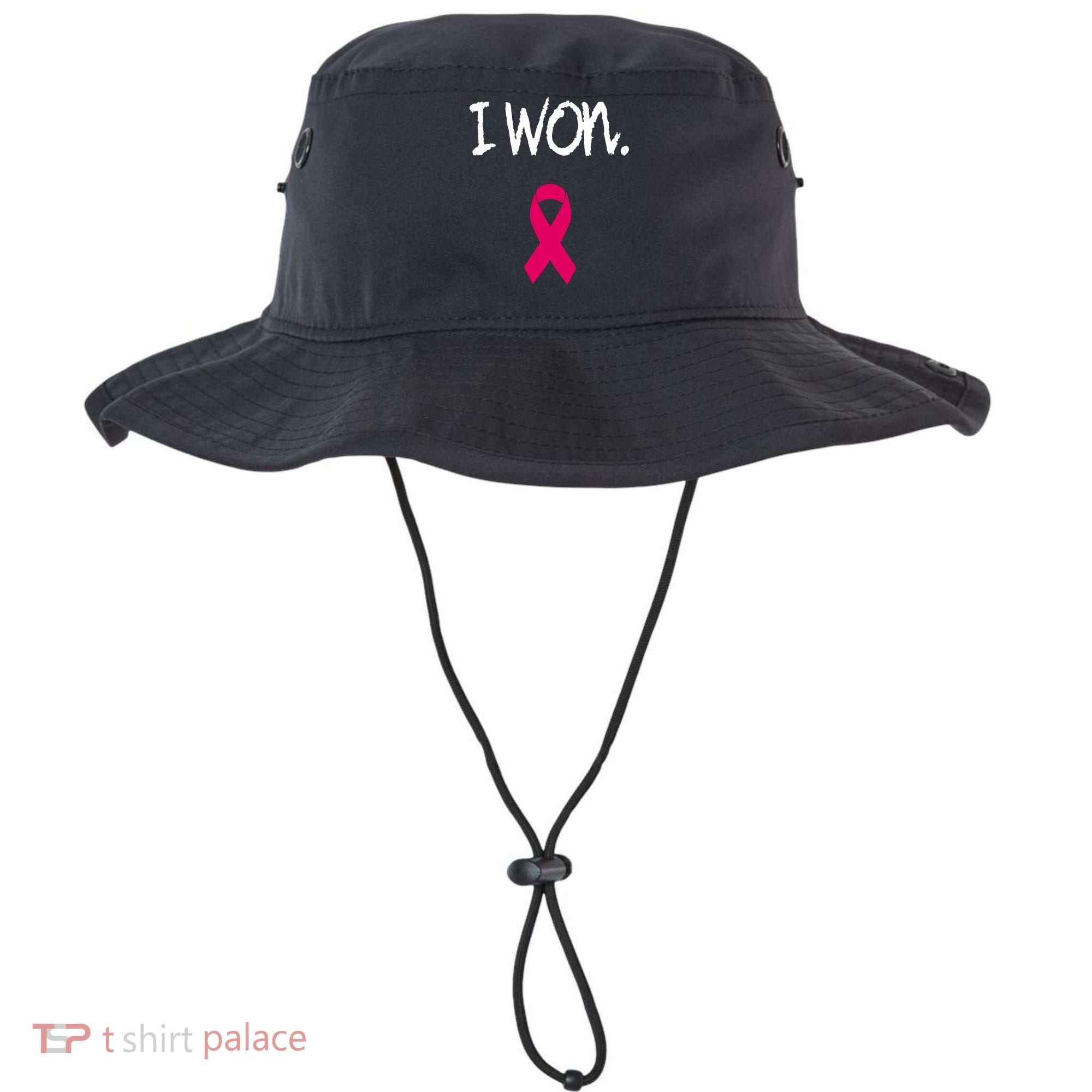 Survivor Breast Cancer Awareness Pink Ribbon Gift Bucket Hat