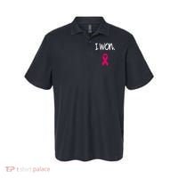 Survivor Breast Cancer Awareness Pink Ribbon Gift Polo thumb 0