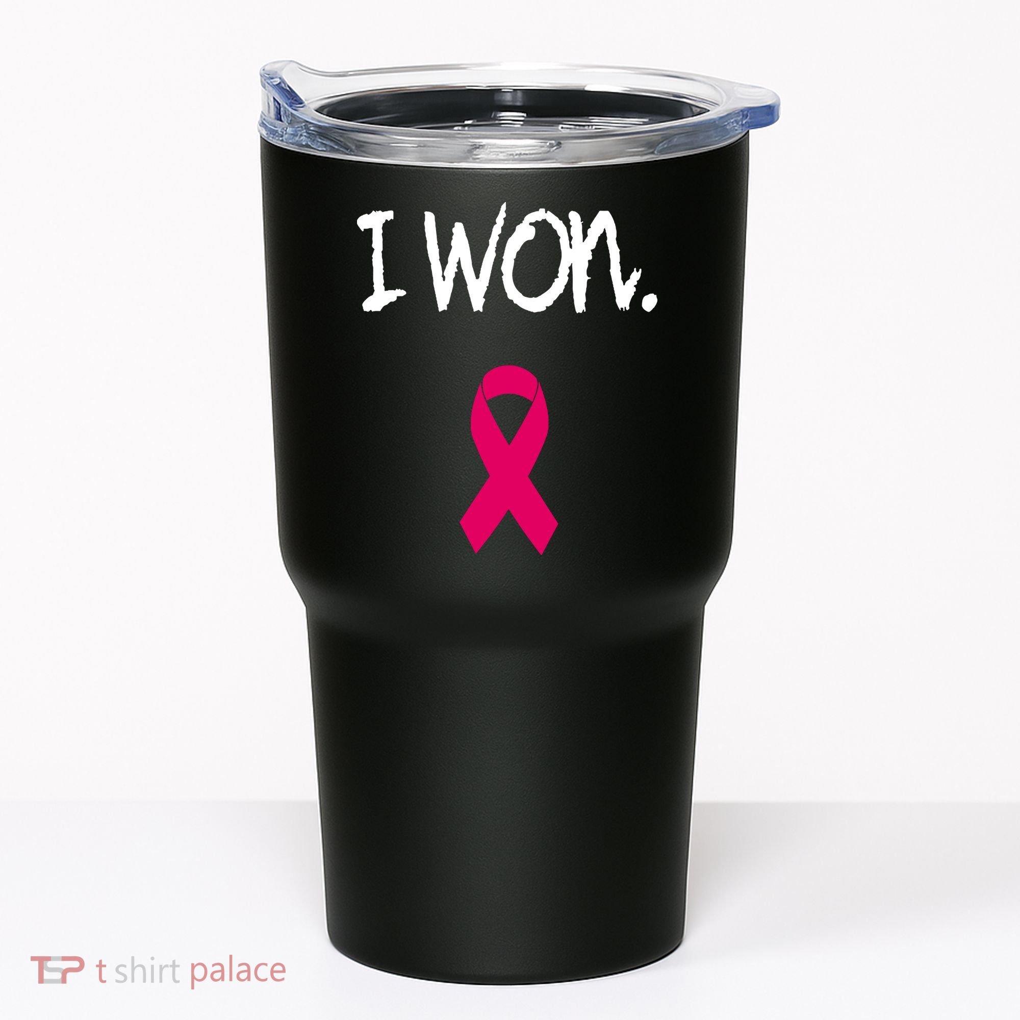 Survivor Breast Cancer Awareness Pink Ribbon Gift Tumbler