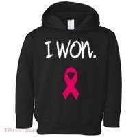 Survivor Breast Cancer Awareness Pink Ribbon Gift Toddler Hoodie thumb 0