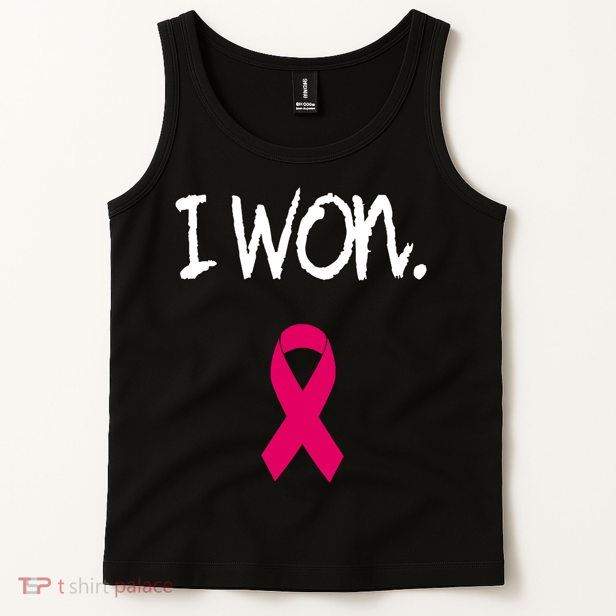 Survivor Breast Cancer Awareness Pink Ribbon Gift Tank Top