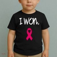 Survivor Breast Cancer Awareness Pink Ribbon Gift Toddler T-Shirt thumb 2