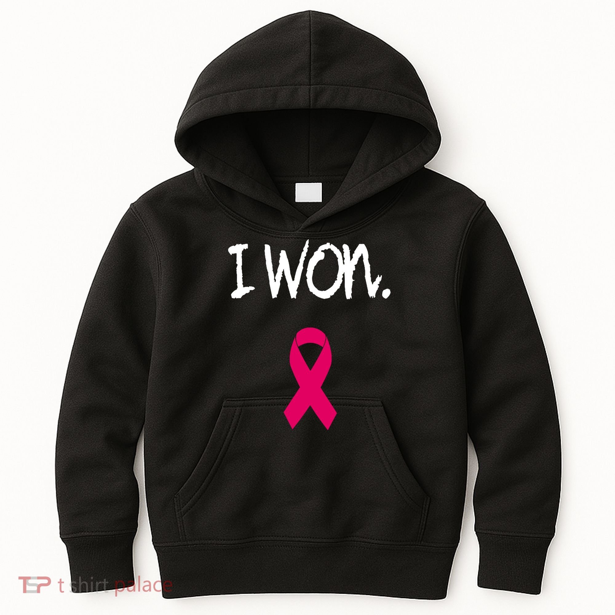 Survivor Breast Cancer Awareness Pink Ribbon Gift Kids Hoodie