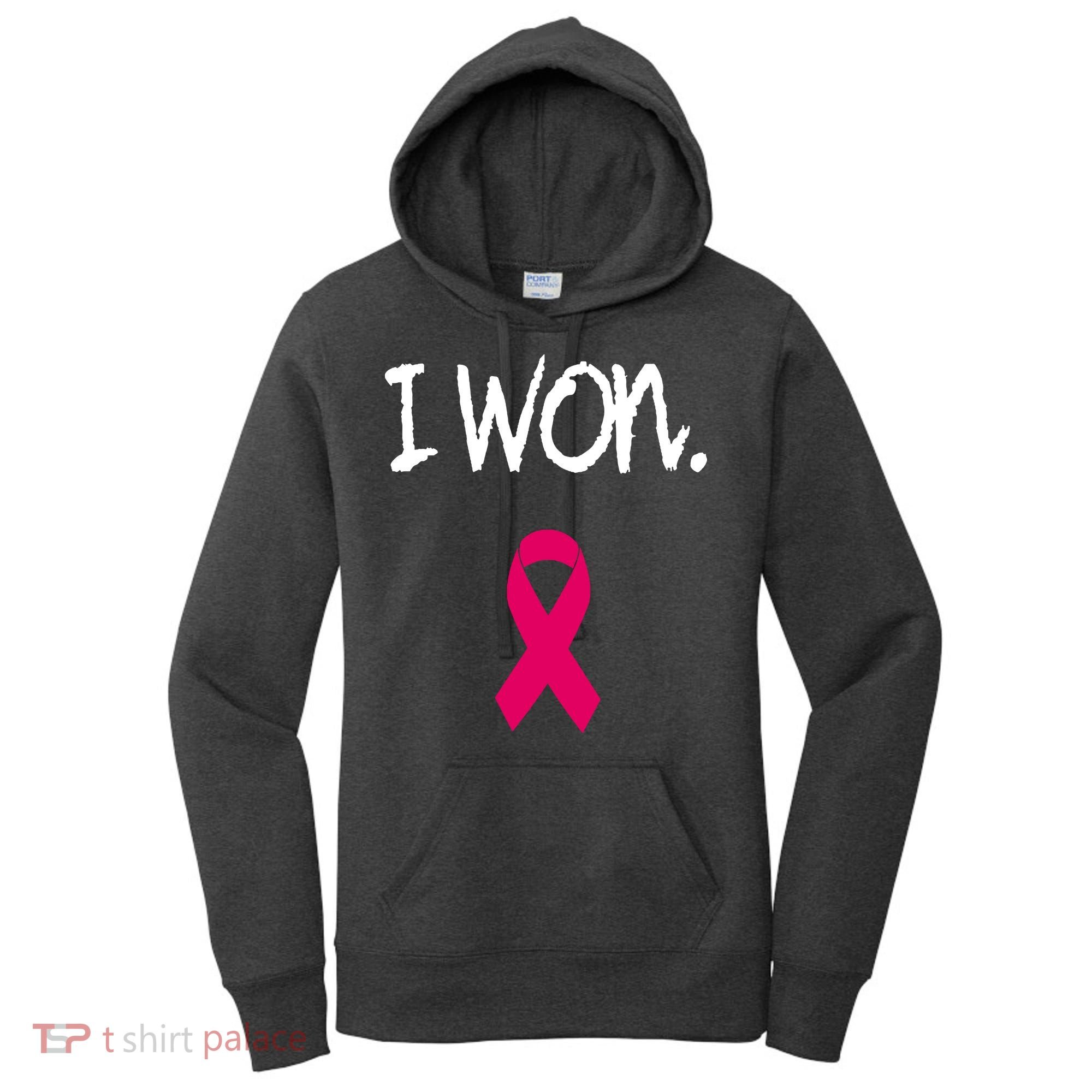 Survivor Breast Cancer Awareness Pink Ribbon Gift Women's Hoodie