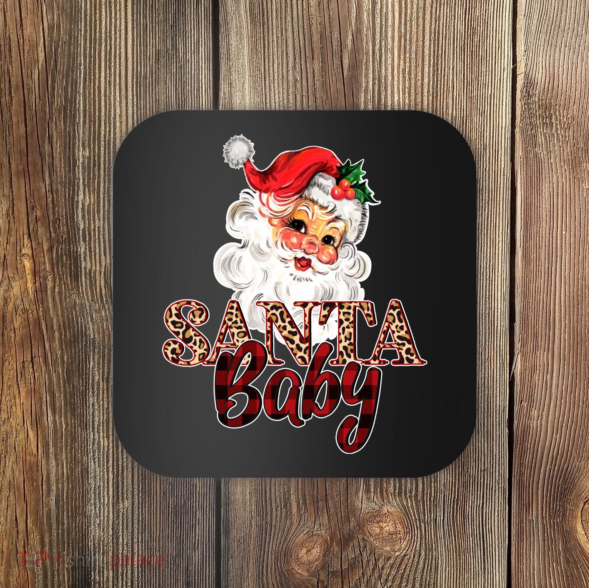 Santa Baby Cute Christmas Gift Coaster