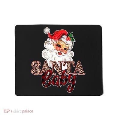 Santa Baby Cute Christmas Gift Mousepad