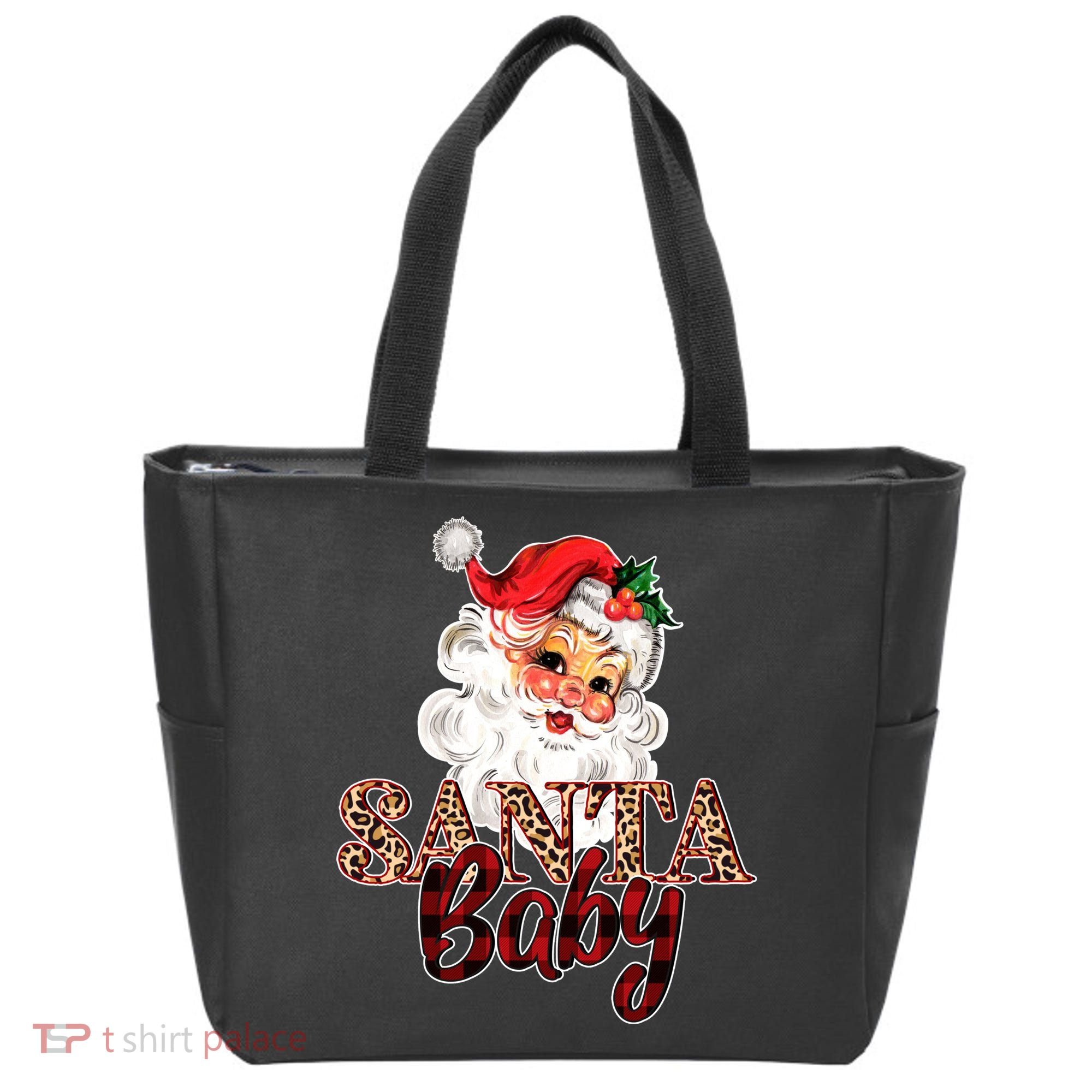 Santa Baby Cute Christmas Gift Tote Bag