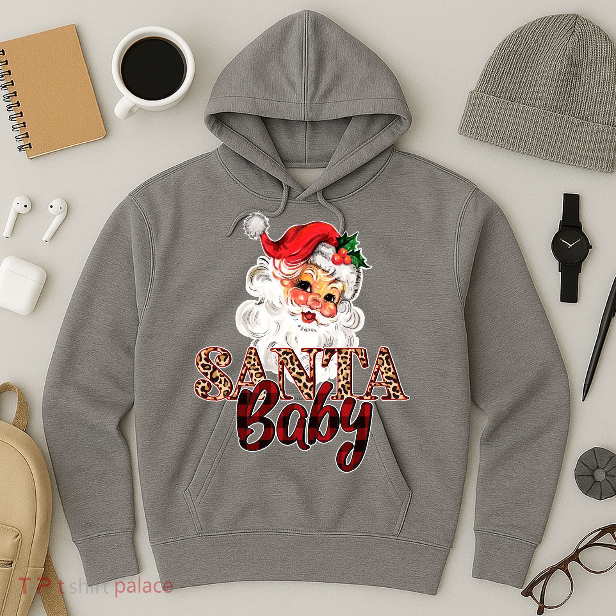 Santa Baby Cute Christmas Gift Hoodie