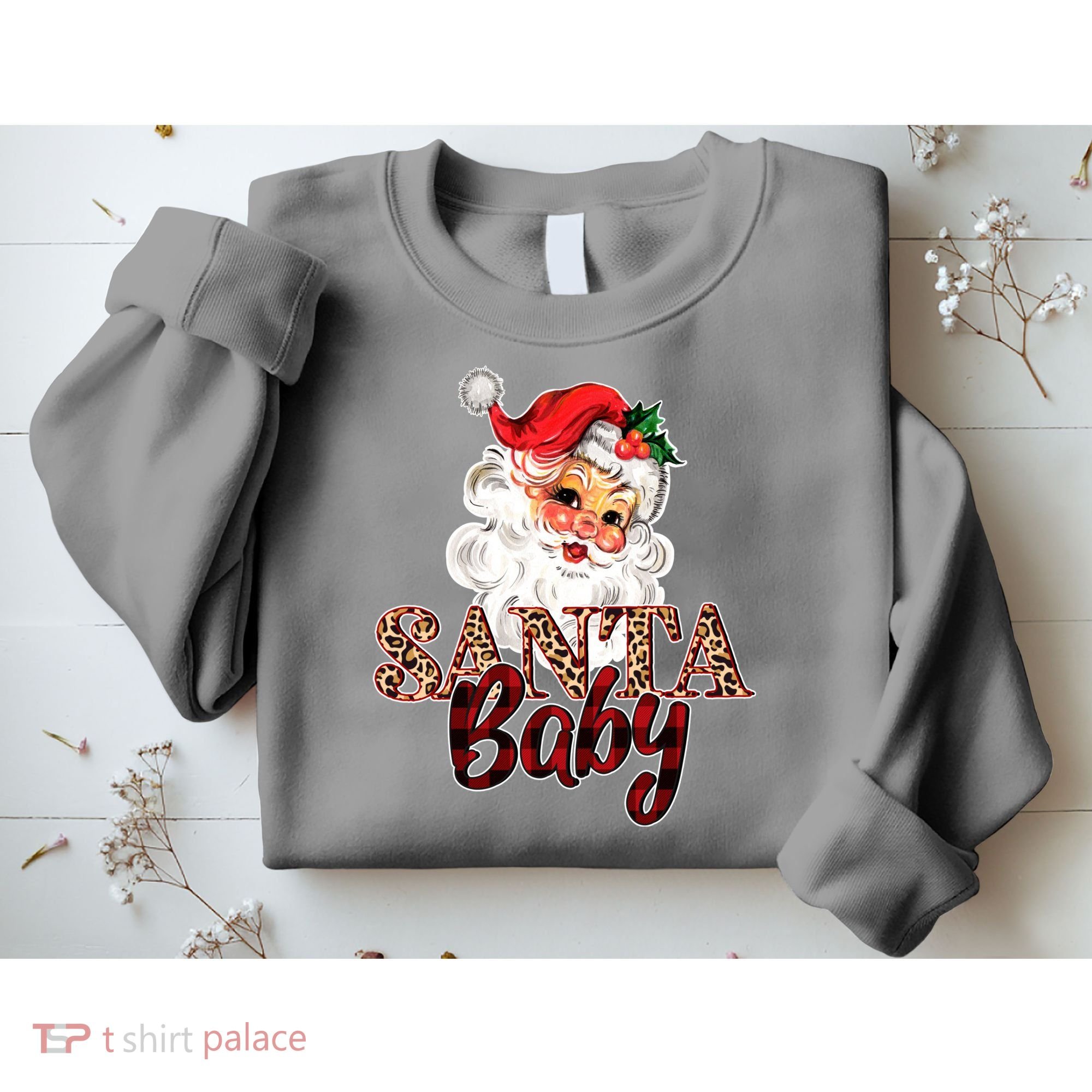 Santa Baby Cute Christmas Gift Sweatshirt