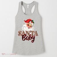 Santa Baby Cute Christmas Gift Women's Tank Top thumb 0