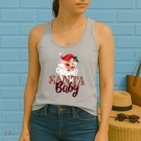 Santa Baby Cute Christmas Gift Women's Tank Top thumb 2