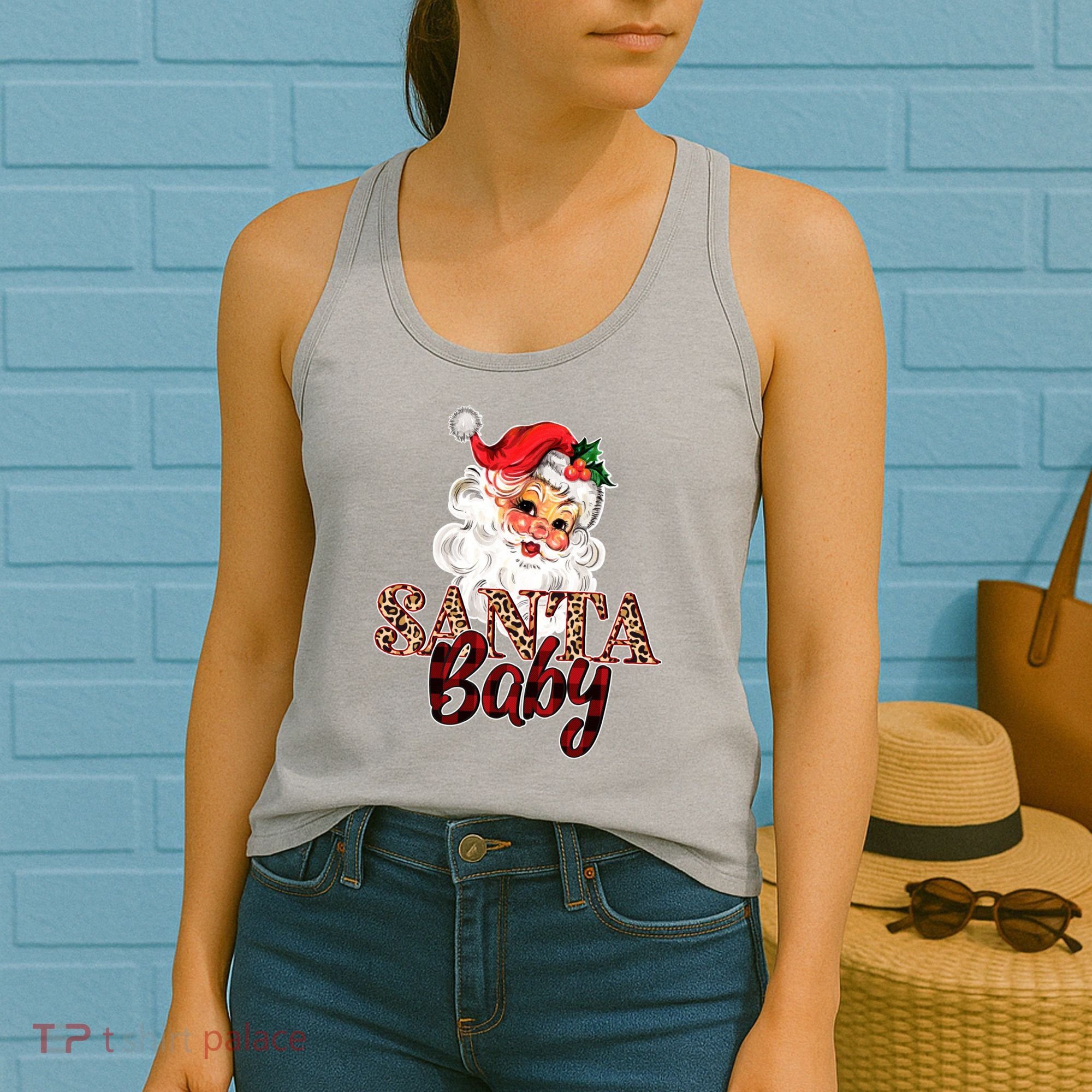 Santa Baby Cute Christmas Gift Women's Tank Top