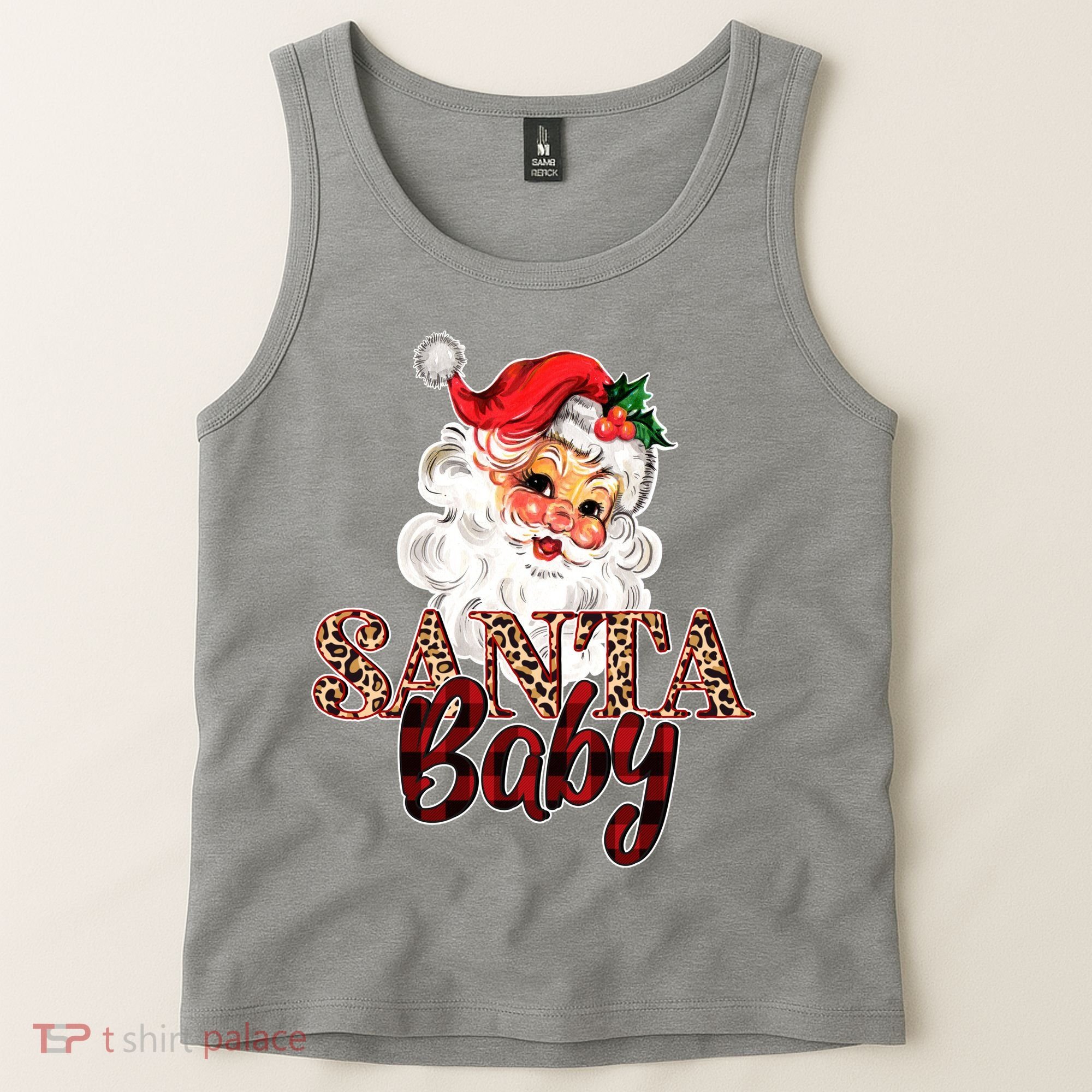 Santa Baby Cute Christmas Gift Tank Top